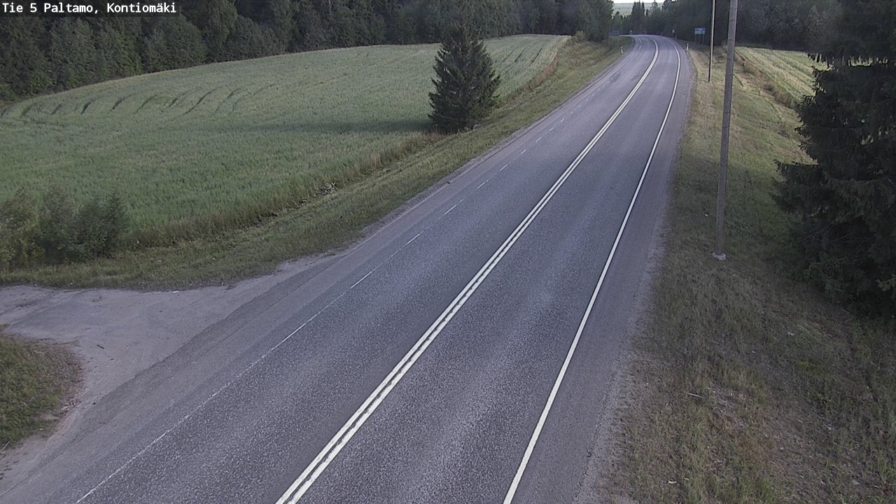 Kelikamerat Kuva Tie 5 Paltamo, Kontiomäki, Paltamo, Kainuu