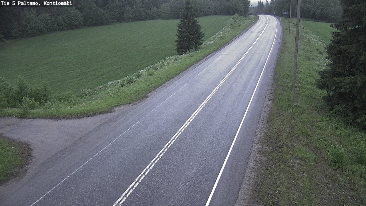Kelikamerat Kuva Tie 5 Paltamo, Kontiomäki, Paltamo, Kainuu