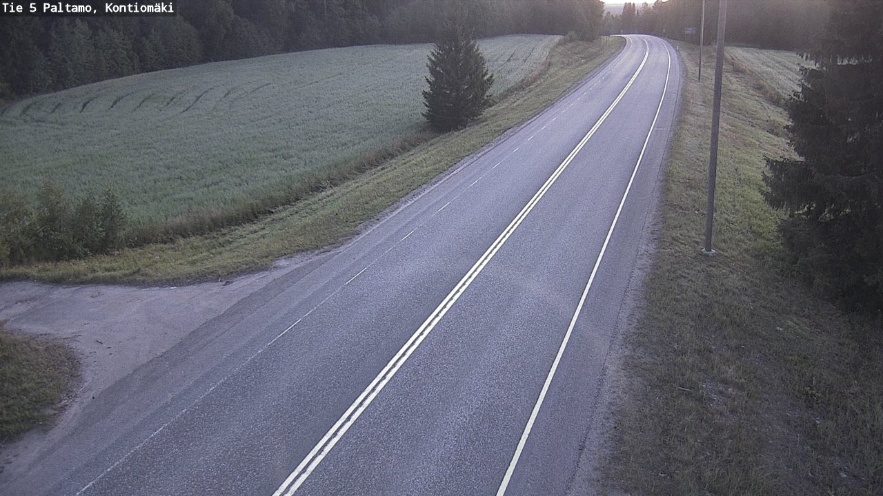 Kelikamerat Kuva Tie 5 Paltamo, Kontiomäki, Paltamo, Kainuu