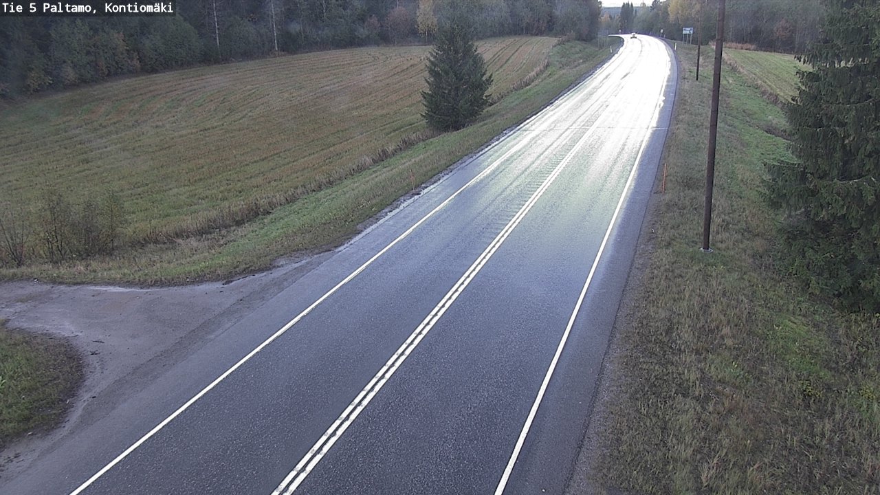 Kelikamerat Kuva Tie 5 Paltamo, Kontiomäki, Paltamo, Kainuu