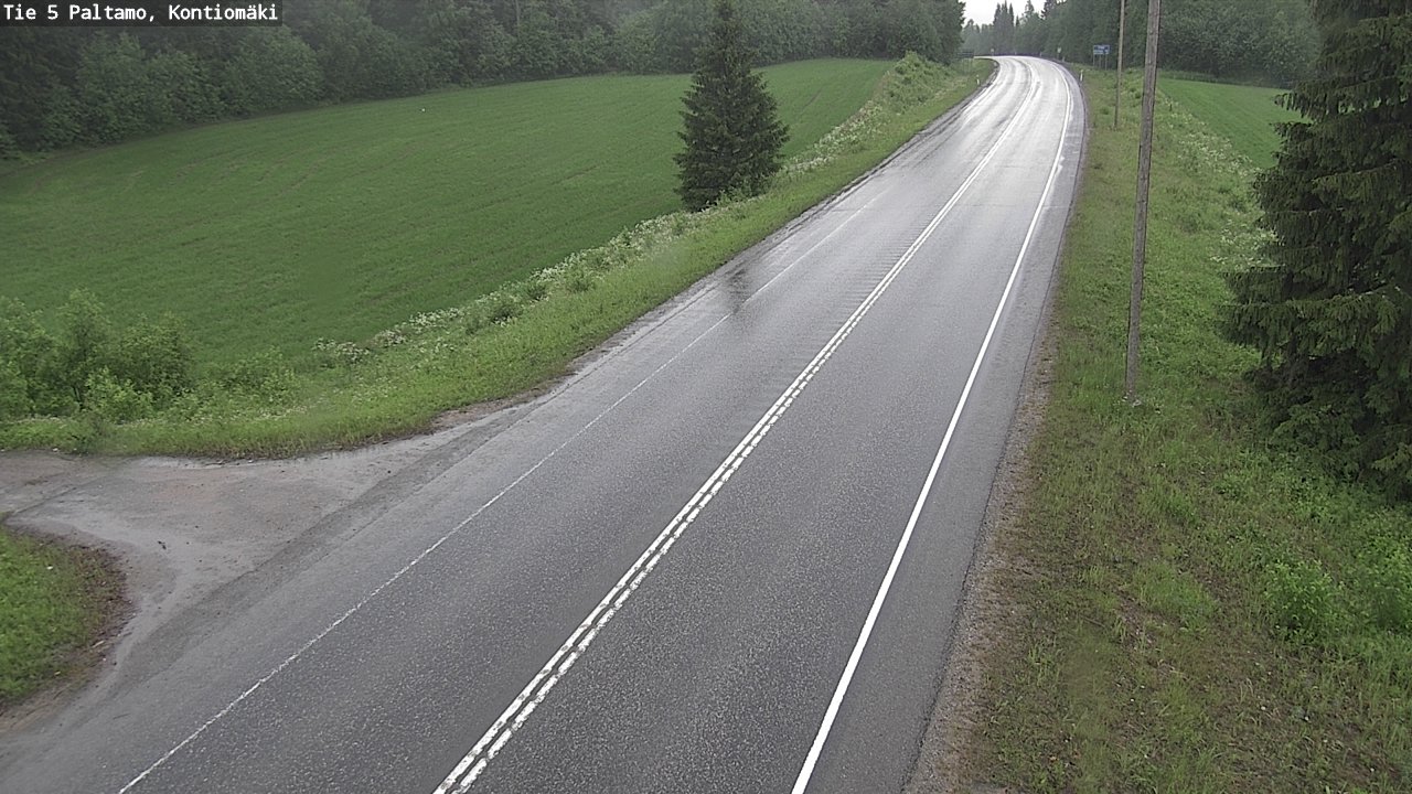 Kelikamerat Kuva Tie 5 Paltamo, Kontiomäki, Paltamo, Kainuu