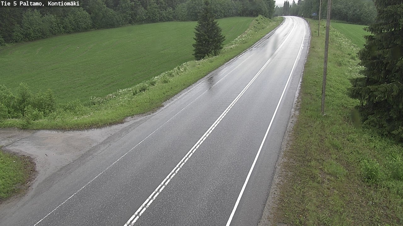 Kelikamerat Kuva Tie 5 Paltamo, Kontiomäki, Paltamo, Kainuu