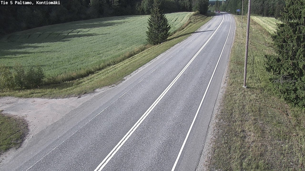 Kelikamerat Kuva Tie 5 Paltamo, Kontiomäki, Paltamo, Kainuu