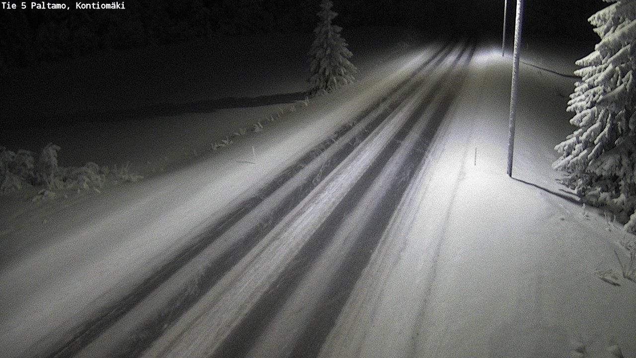 Kelikamerat Kuva Tie 5 Paltamo, Kontiomäki, Paltamo, Kainuu