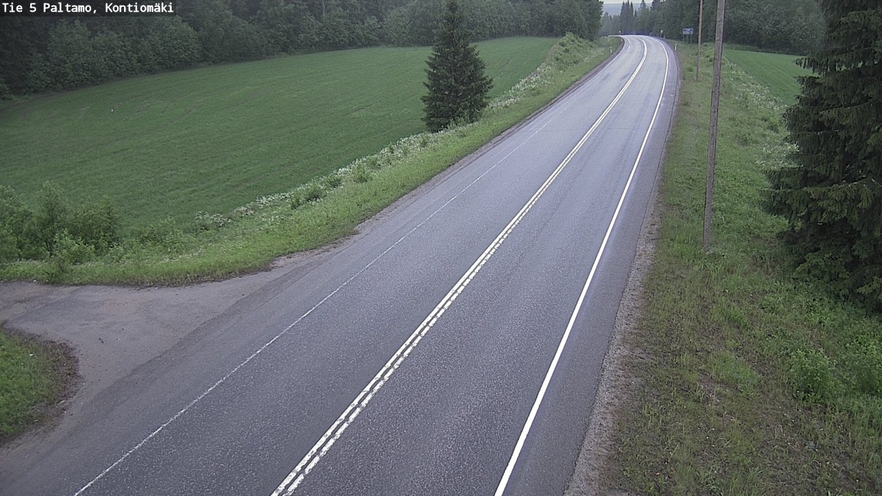 Kelikamerat Kuva Tie 5 Paltamo, Kontiomäki, Paltamo, Kainuu