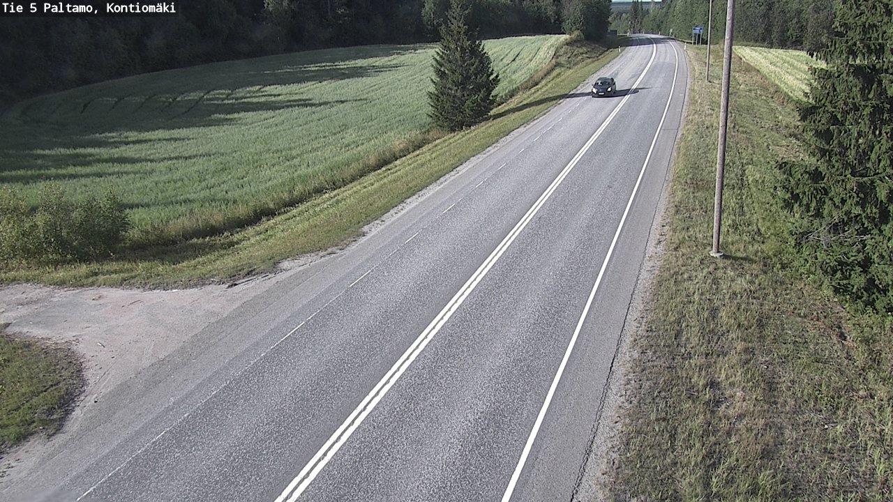 Kelikamerat Kuva Tie 5 Paltamo, Kontiomäki, Paltamo, Kainuu