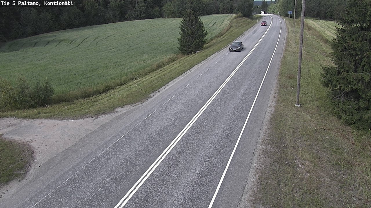 Kelikamerat Kuva Tie 5 Paltamo, Kontiomäki, Paltamo, Kainuu