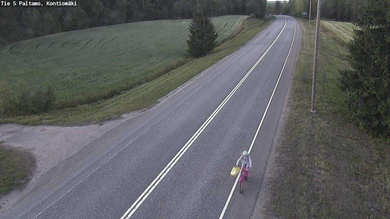 Kelikamerat Kuva Tie 5 Paltamo, Kontiomäki, Paltamo, Kainuu
