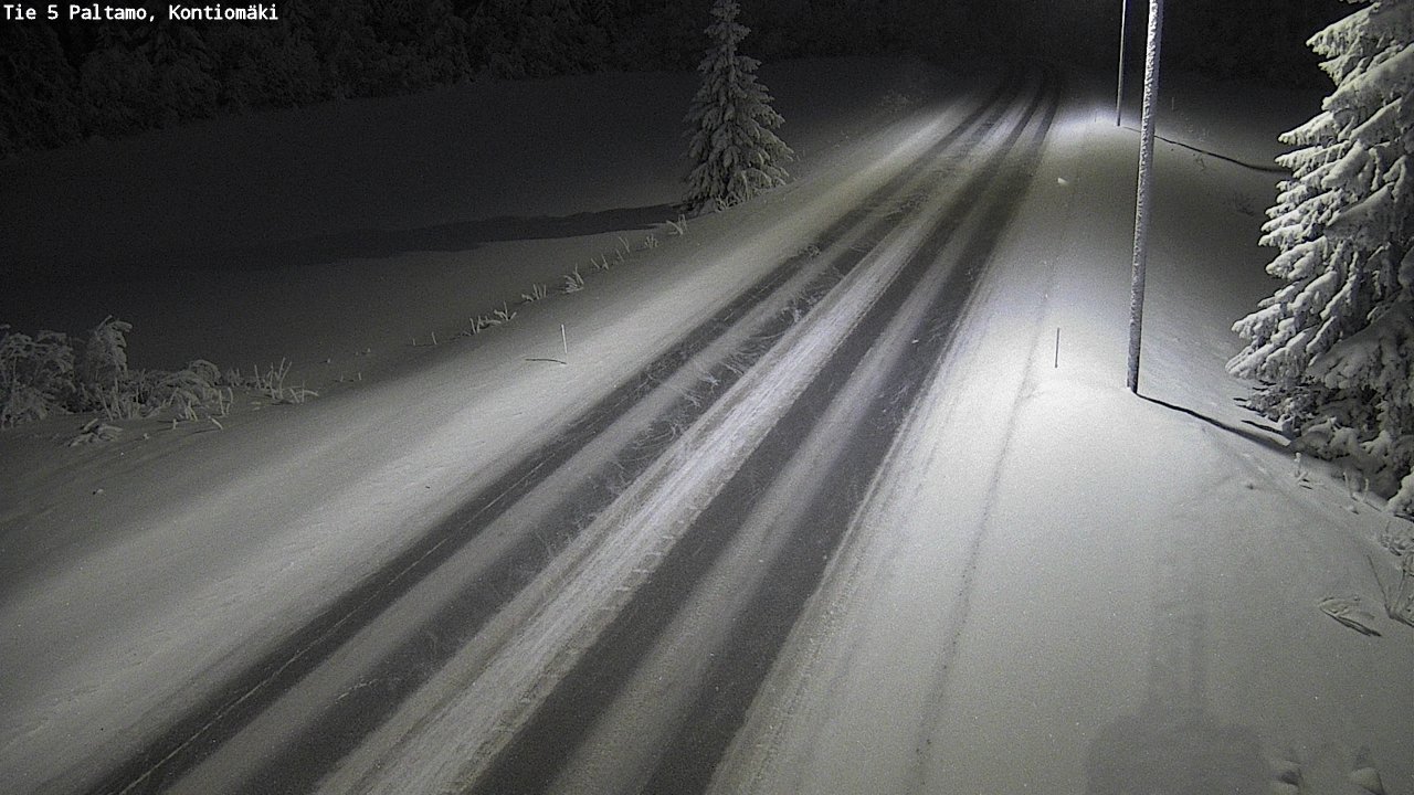 Kelikamerat Kuva Tie 5 Paltamo, Kontiomäki, Paltamo, Kainuu
