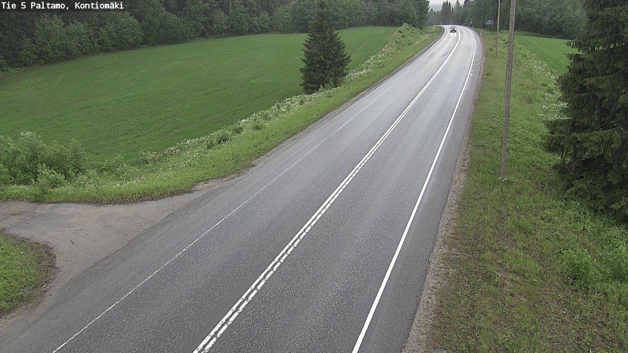 Kelikamerat Kuva Tie 5 Paltamo, Kontiomäki, Paltamo, Kainuu