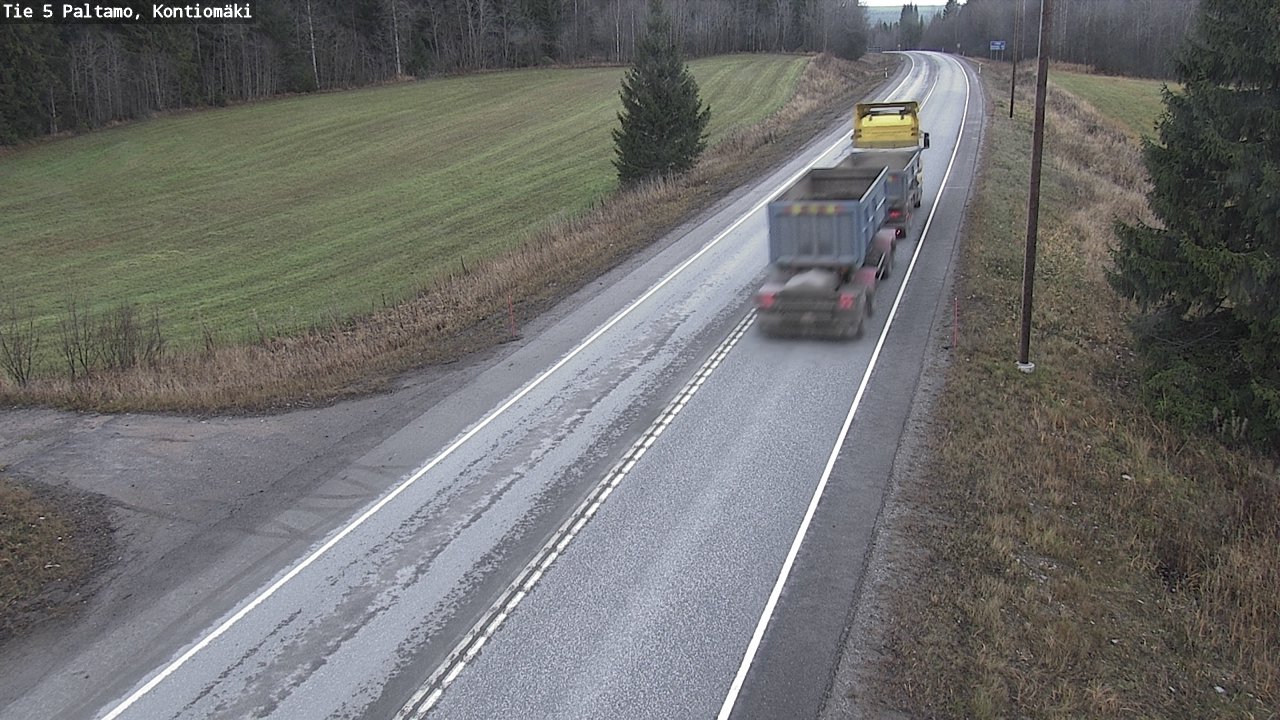 Kelikamerat Kuva Tie 5 Paltamo, Kontiomäki, Paltamo, Kainuu