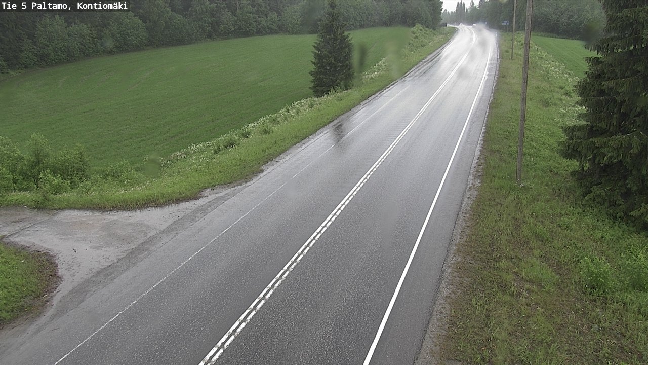 Kelikamerat Kuva Tie 5 Paltamo, Kontiomäki, Paltamo, Kainuu