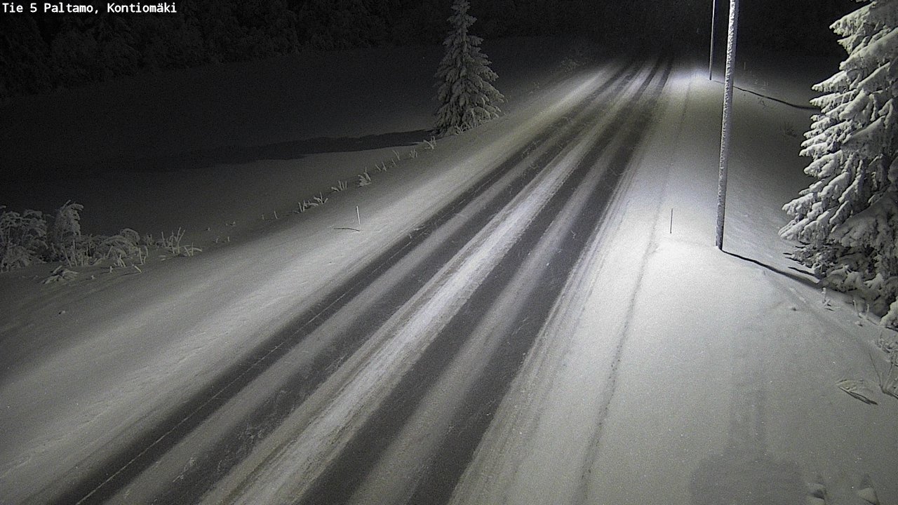 Kelikamerat Kuva Tie 5 Paltamo, Kontiomäki, Paltamo, Kainuu