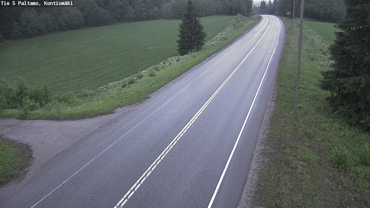 Kelikamerat Kuva Tie 5 Paltamo, Kontiomäki, Paltamo, Kainuu