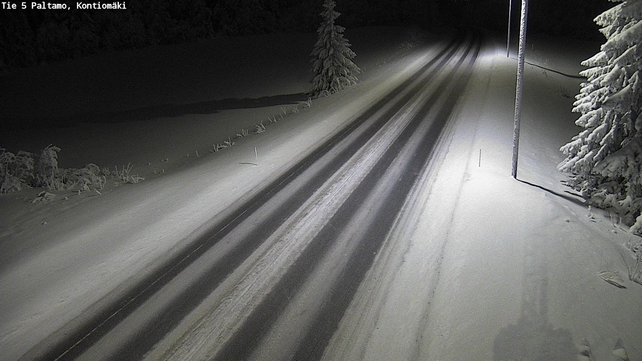 Kelikamerat Kuva Tie 5 Paltamo, Kontiomäki, Paltamo, Kainuu