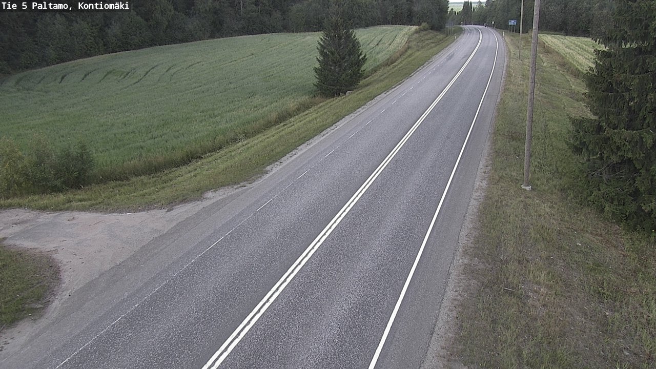 Kelikamerat Kuva Tie 5 Paltamo, Kontiomäki, Paltamo, Kainuu