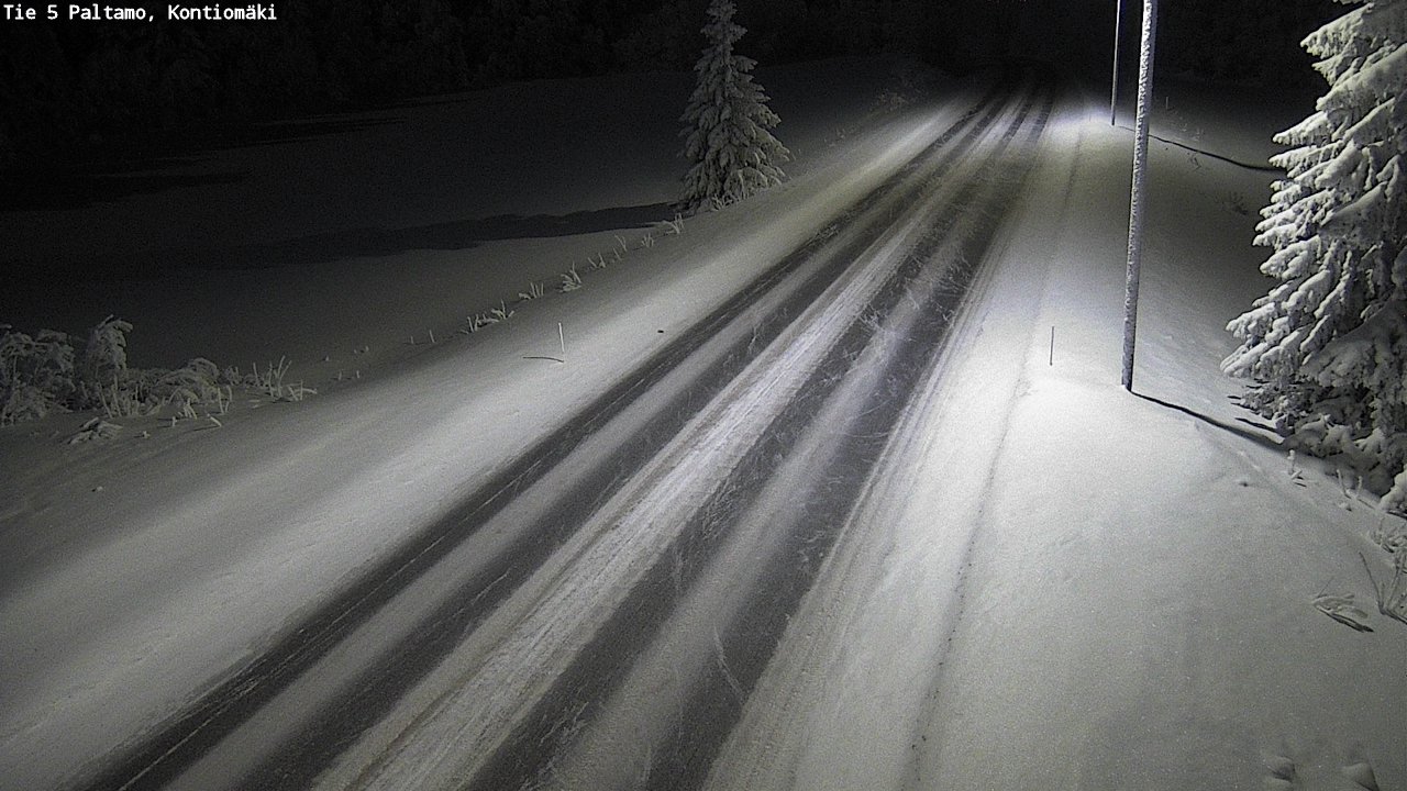 Kelikamerat Kuva Tie 5 Paltamo, Kontiomäki, Paltamo, Kainuu