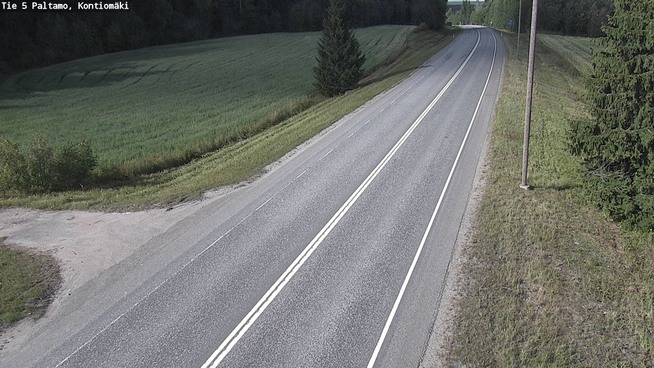 Kelikamerat Kuva Tie 5 Paltamo, Kontiomäki, Paltamo, Kainuu