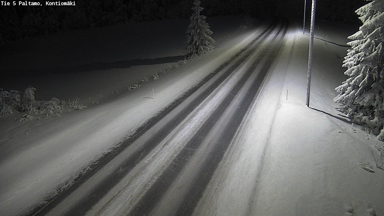 Kelikamerat Kuva Tie 5 Paltamo, Kontiomäki, Paltamo, Kainuu