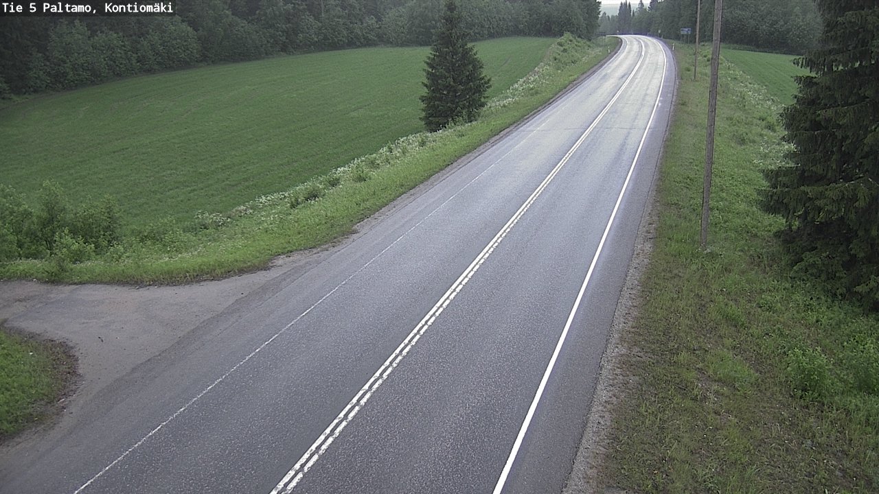 Kelikamerat Kuva Tie 5 Paltamo, Kontiomäki, Paltamo, Kainuu