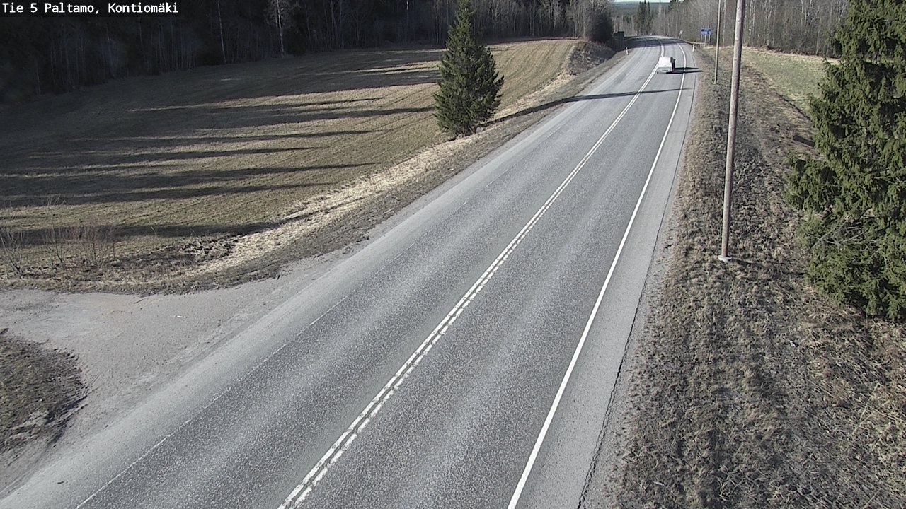 Weather Camera Image Road 5 Paltamo, Kontiomäki, Paltamo, Kainuu