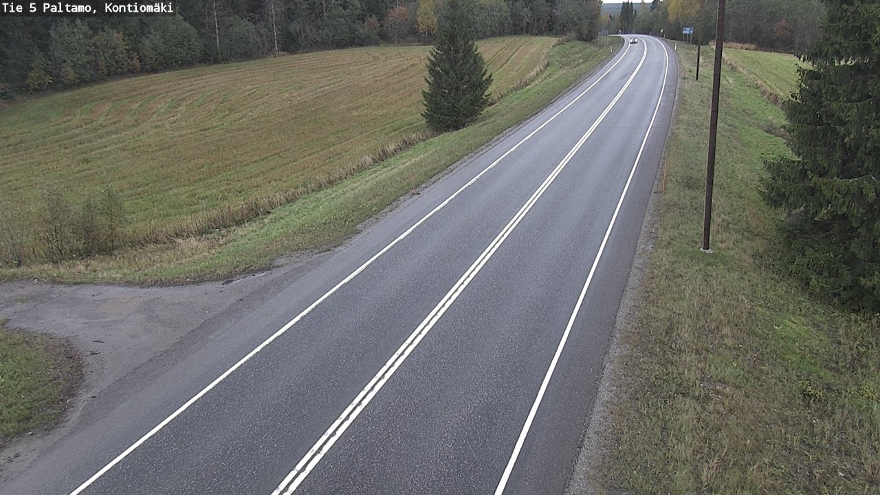 Kelikamerat Kuva Tie 5 Paltamo, Kontiomäki, Paltamo, Kainuu