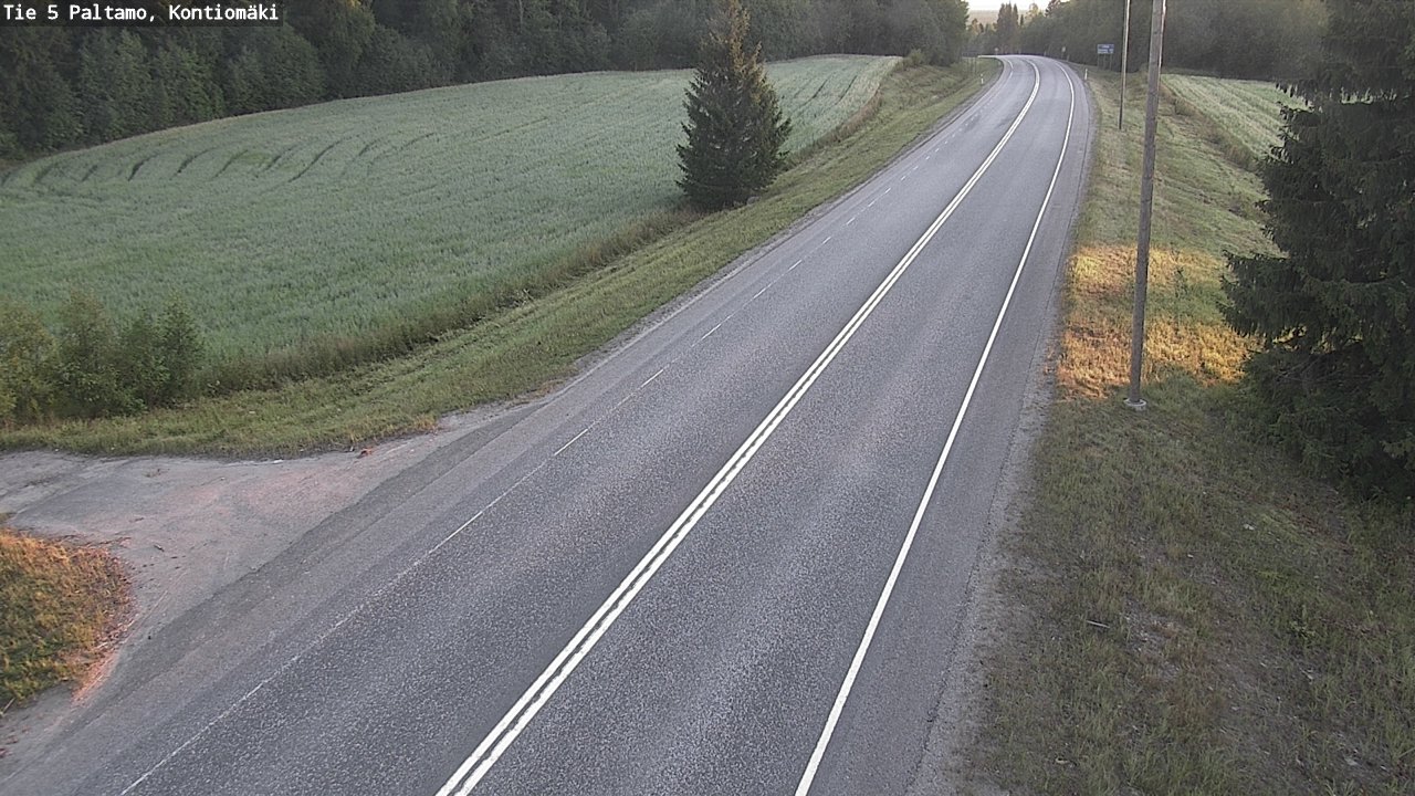 Kelikamerat Kuva Tie 5 Paltamo, Kontiomäki, Paltamo, Kainuu