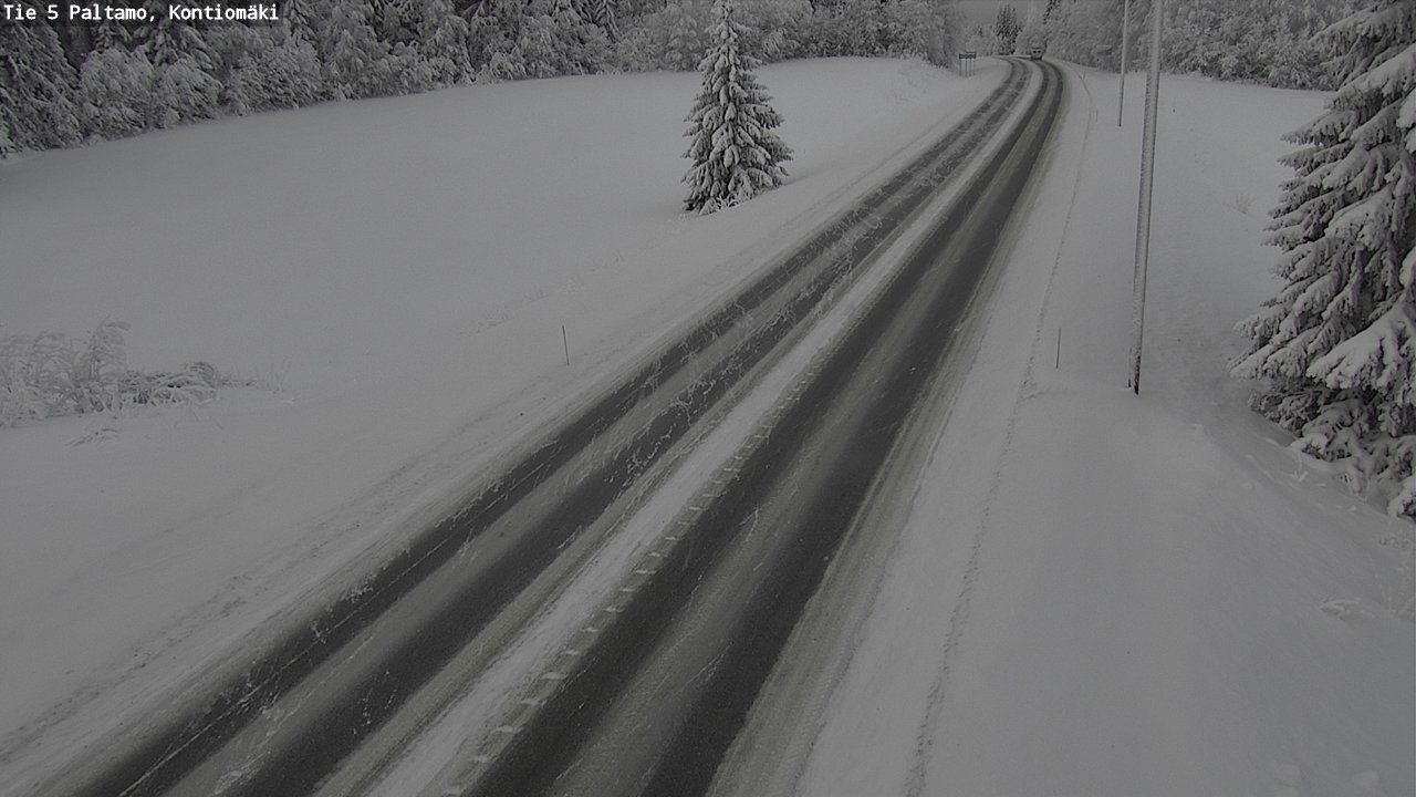 Kelikamerat Kuva Tie 5 Paltamo, Kontiomäki, Paltamo, Kainuu