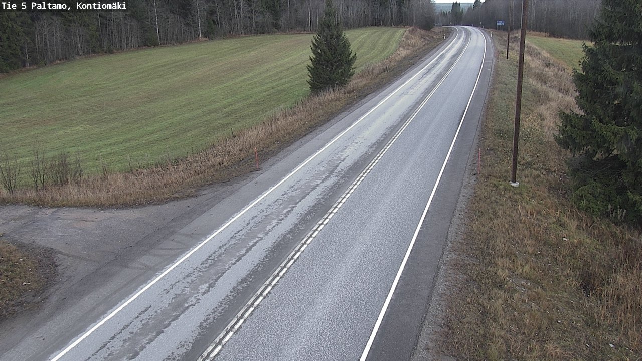 Kelikamerat Kuva Tie 5 Paltamo, Kontiomäki, Paltamo, Kainuu