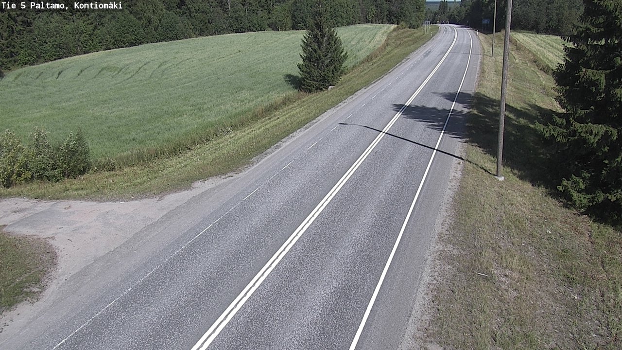 Kelikamerat Kuva Tie 5 Paltamo, Kontiomäki, Paltamo, Kainuu
