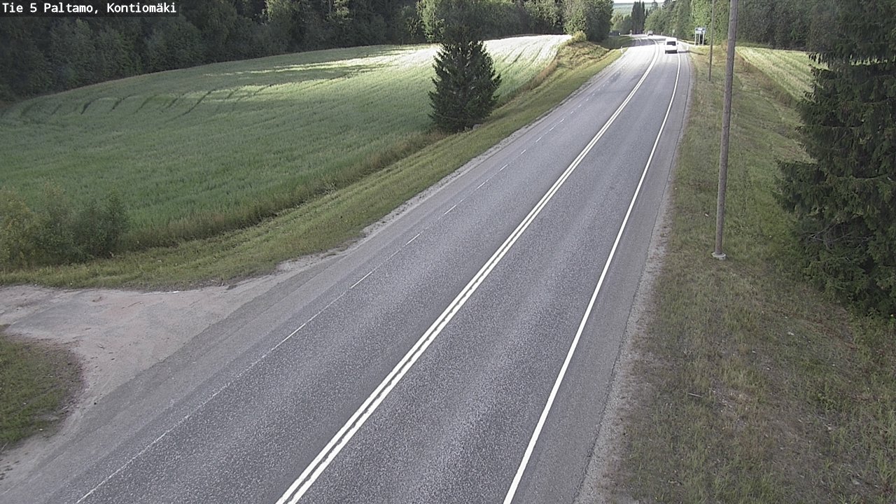 Kelikamerat Kuva Tie 5 Paltamo, Kontiomäki, Paltamo, Kainuu