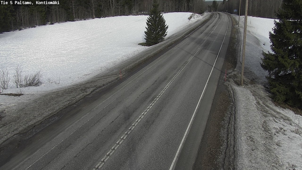 Kelikamerat Kuva Tie 5 Paltamo, Kontiomäki, Paltamo, Kainuu