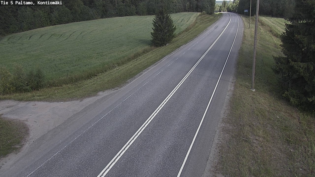 Kelikamerat Kuva Tie 5 Paltamo, Kontiomäki, Paltamo, Kainuu