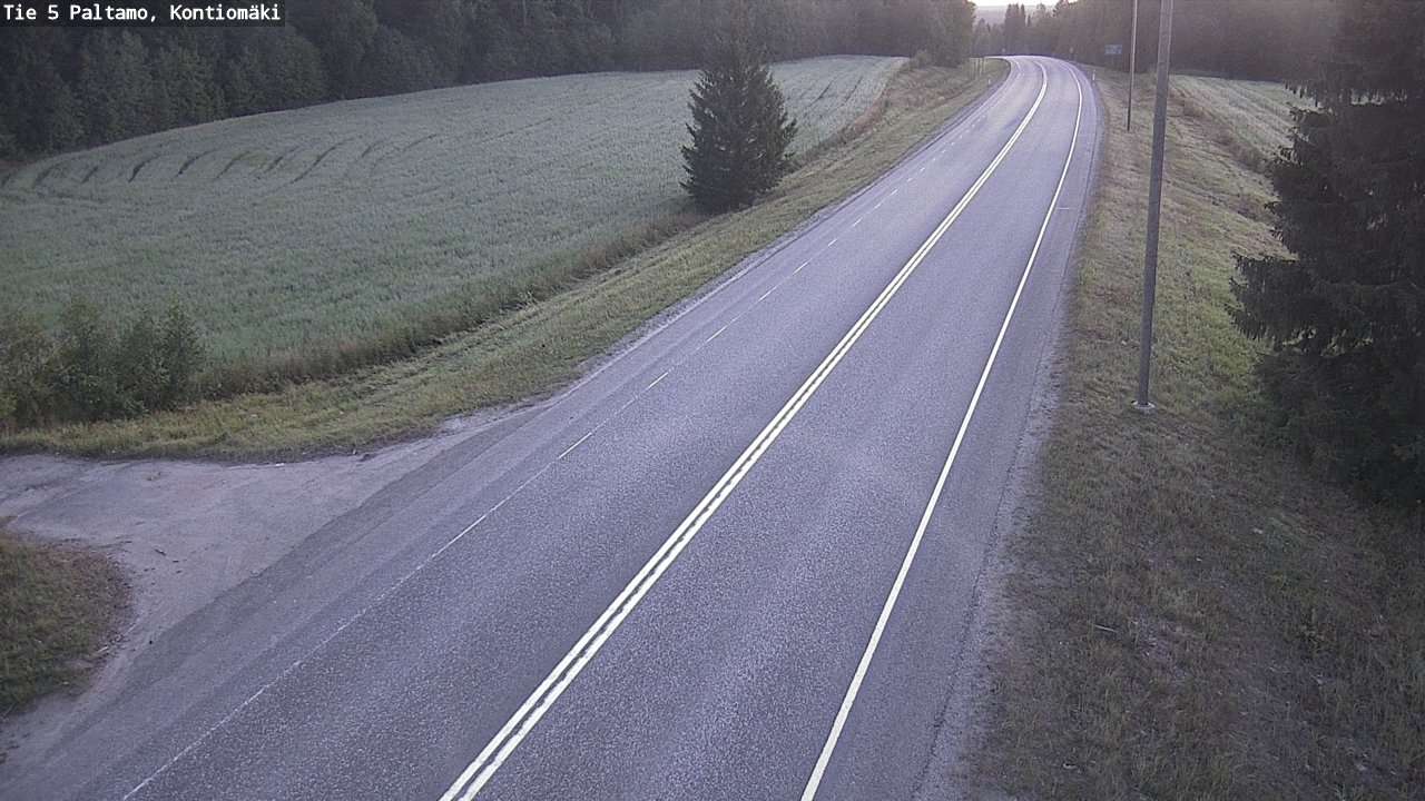Kelikamerat Kuva Tie 5 Paltamo, Kontiomäki, Paltamo, Kainuu