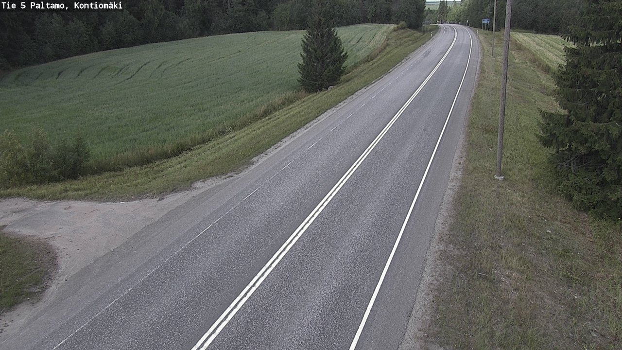 Kelikamerat Kuva Tie 5 Paltamo, Kontiomäki, Paltamo, Kainuu