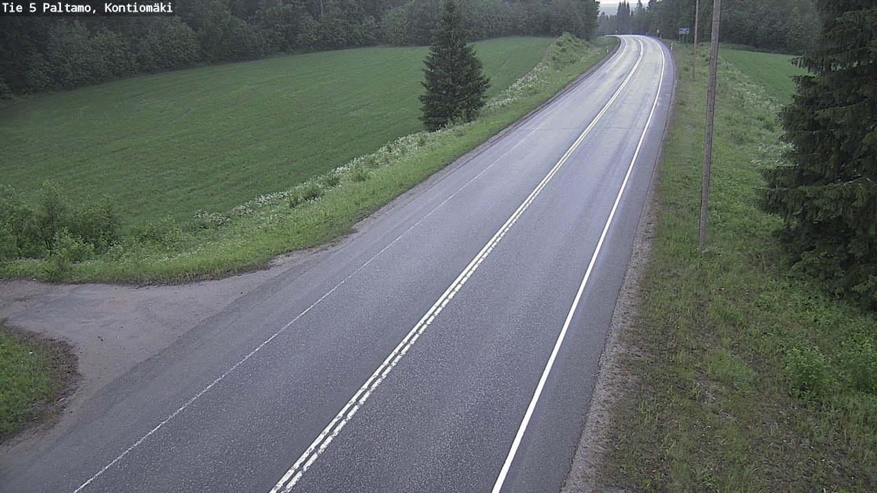 Kelikamerat Kuva Tie 5 Paltamo, Kontiomäki, Paltamo, Kainuu