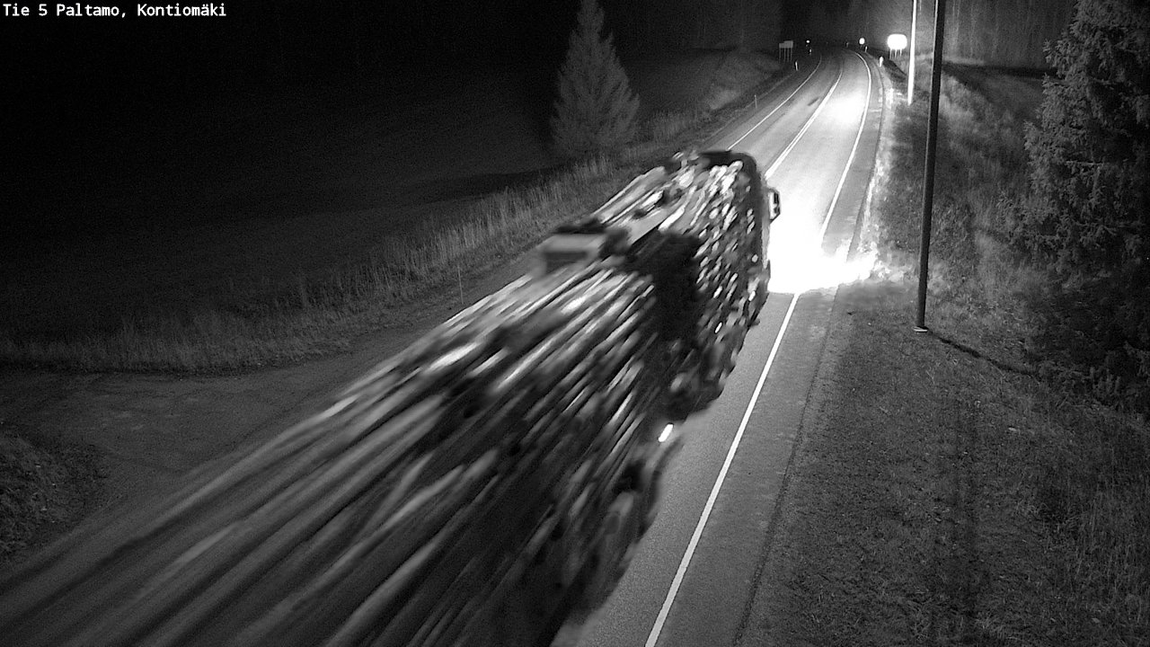 Kelikamerat Kuva Tie 5 Paltamo, Kontiomäki, Paltamo, Kainuu