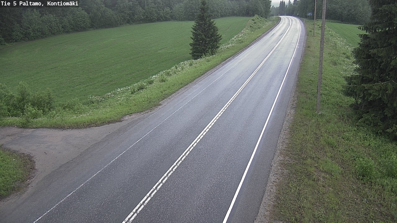 Kelikamerat Kuva Tie 5 Paltamo, Kontiomäki, Paltamo, Kainuu