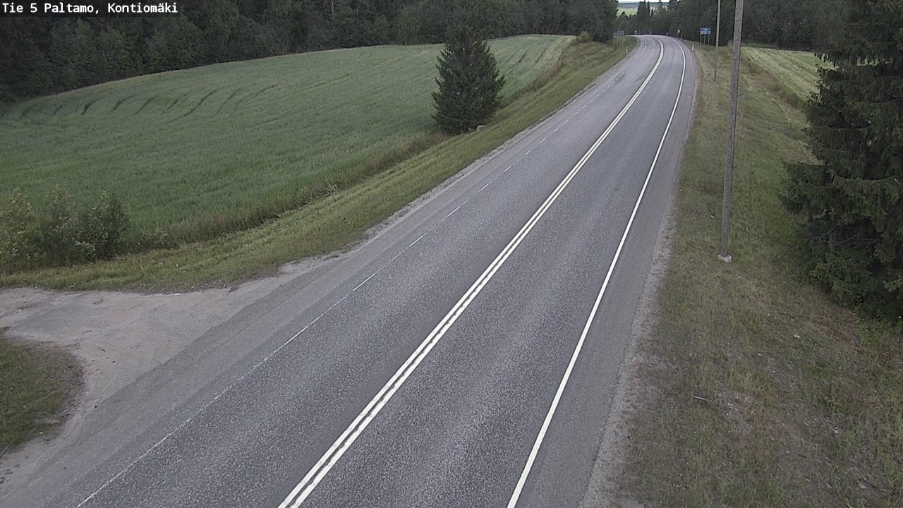 Kelikamerat Kuva Tie 5 Paltamo, Kontiomäki, Paltamo, Kainuu