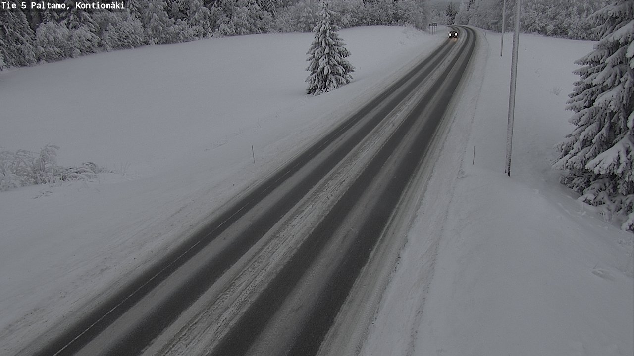 Kelikamerat Kuva Tie 5 Paltamo, Kontiomäki, Paltamo, Kainuu