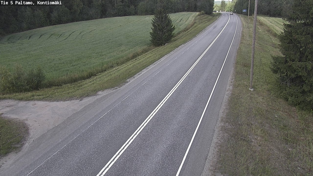 Kelikamerat Kuva Tie 5 Paltamo, Kontiomäki, Paltamo, Kainuu