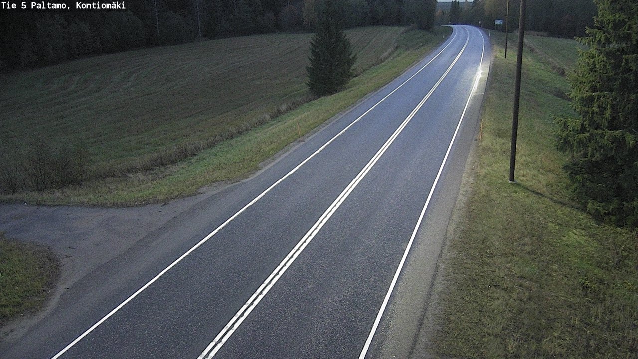 Kelikamerat Kuva Tie 5 Paltamo, Kontiomäki, Paltamo, Kainuu