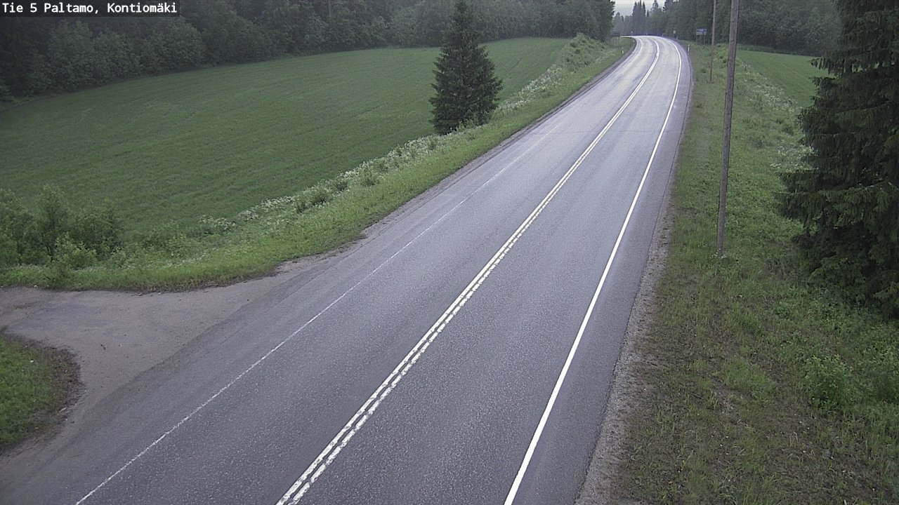 Kelikamerat Kuva Tie 5 Paltamo, Kontiomäki, Paltamo, Kainuu