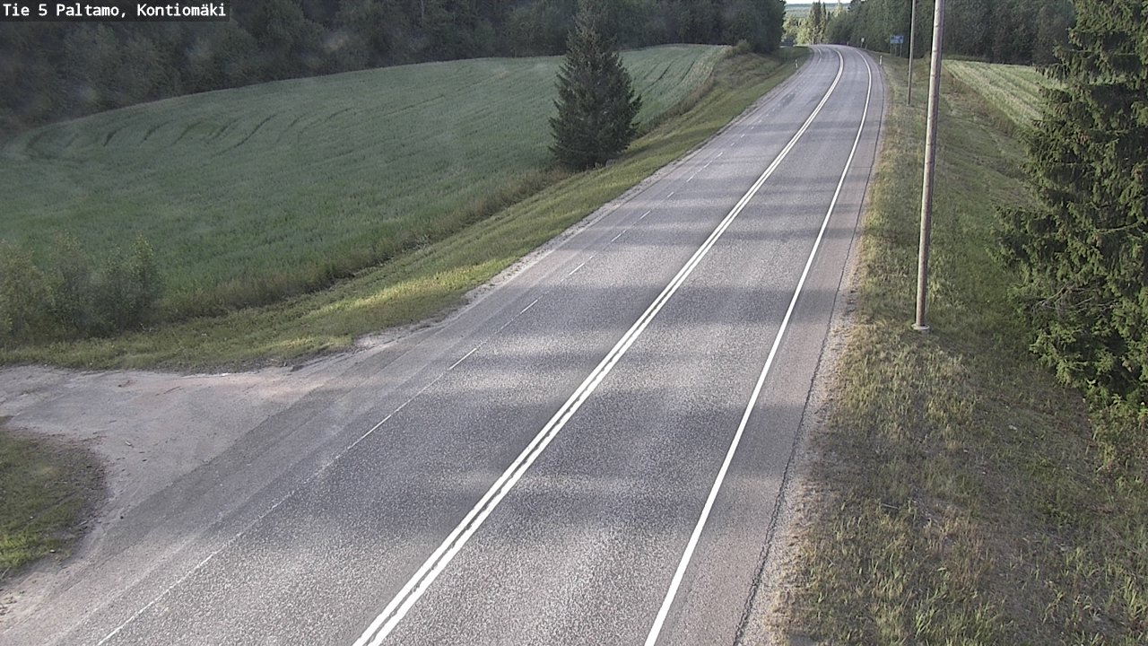 Kelikamerat Kuva Tie 5 Paltamo, Kontiomäki, Paltamo, Kainuu