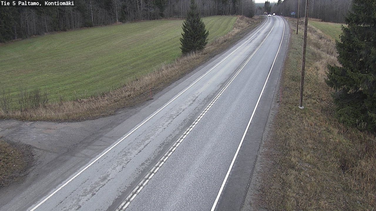 Kelikamerat Kuva Tie 5 Paltamo, Kontiomäki, Paltamo, Kainuu