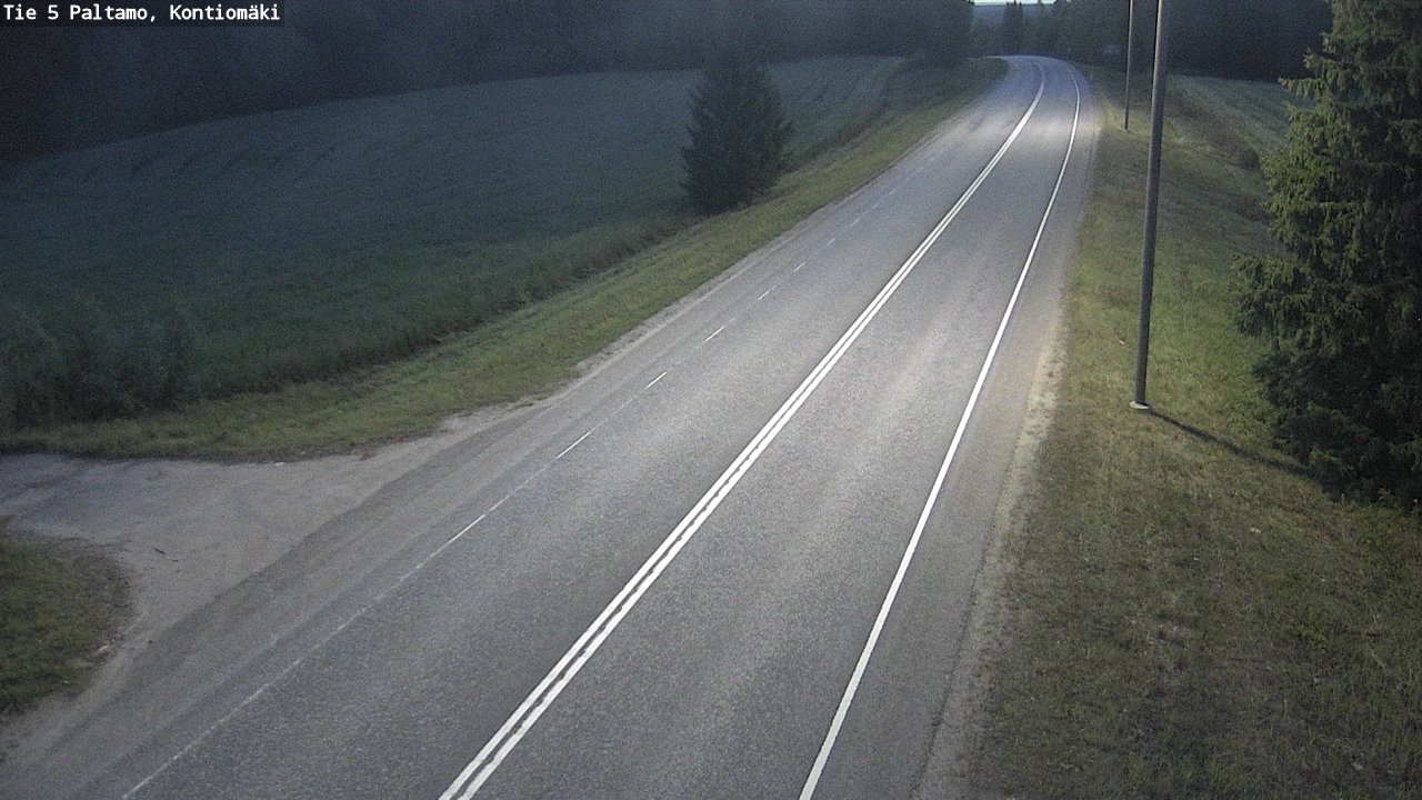Kelikamerat Kuva Tie 5 Paltamo, Kontiomäki, Paltamo, Kainuu