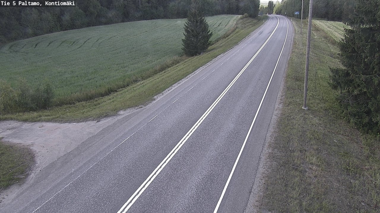 Kelikamerat Kuva Tie 5 Paltamo, Kontiomäki, Paltamo, Kainuu
