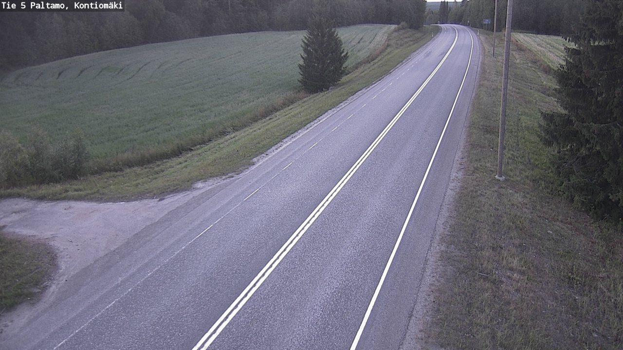 Kelikamerat Kuva Tie 5 Paltamo, Kontiomäki, Paltamo, Kainuu