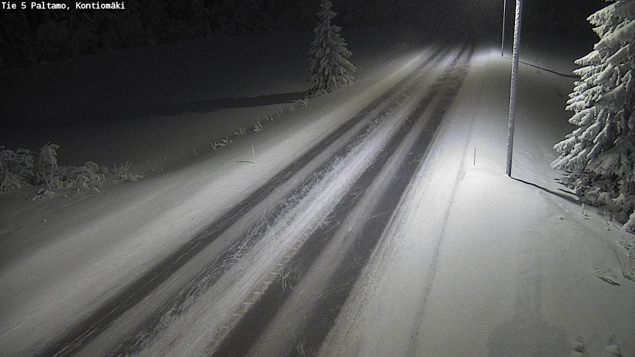 Kelikamerat Kuva Tie 5 Paltamo, Kontiomäki, Paltamo, Kainuu
