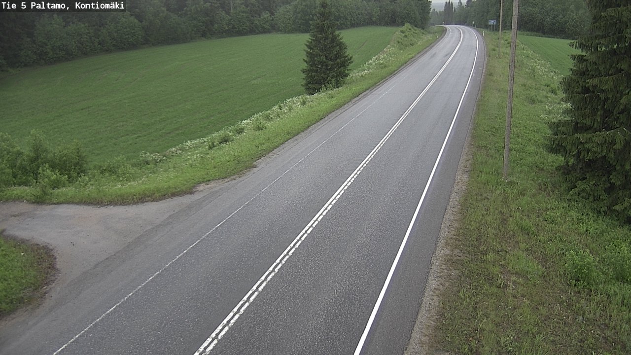 Kelikamerat Kuva Tie 5 Paltamo, Kontiomäki, Paltamo, Kainuu
